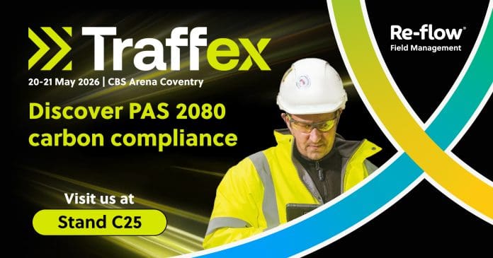 Discover PAS 2080 carbon compliance as a seamless part of operations at Traffex