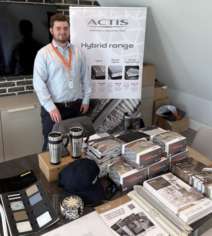 Jake Wilson April 26 Jake Wilson, who has joined Actis as area sales manager for the South East and London, was attracted to the company because it ‘genuinely pushes the boundaries of what insulation can achieve.’
