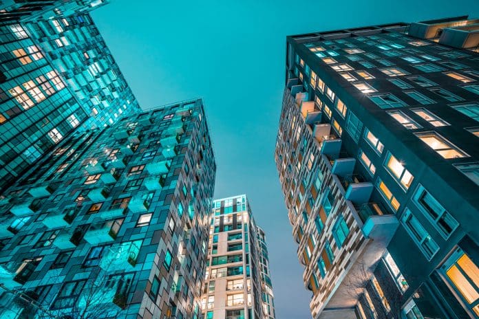 The light in an apartment at night Up to 6,000 new homes are set to be built by the Build-to-Rent Fund