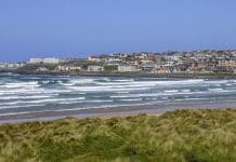 Redevelopment that is reshaping Portstewart coastal landscape Portstewart, location of the