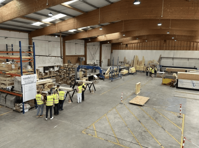 Scandia factory - from Scandia Website Actis barn conversion project to feature on Scandia-Hus factory tour