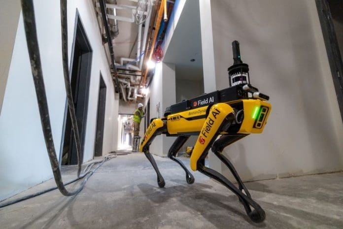 Groundbreaking partnership set to deploy autonomous robots on construction sites