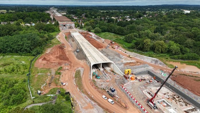 default The HS2 Burton Green tunnel
