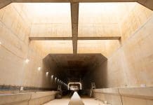 First HS2 green tunnel completed The first HS2 green tunnel, or cut-and-cover tunnel, has been completed