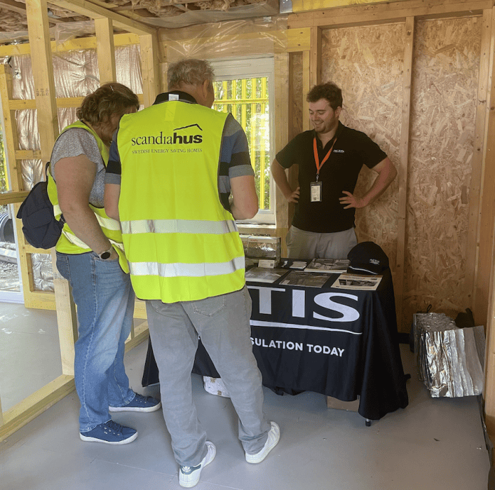 Actis barn conversion on Scandia-Hus factory tour impresses self-builders