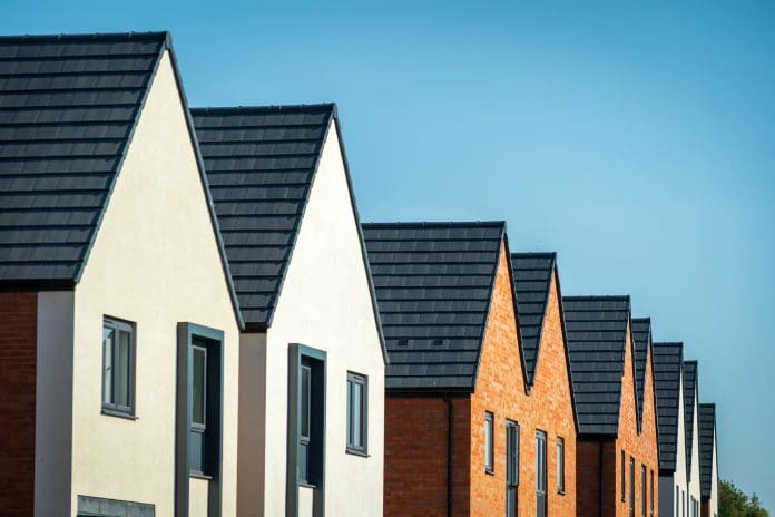 New build house development estate in england uk Over 18,000 new homes are to be delivered in East Anglia