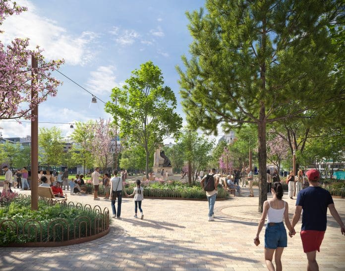 Planning application set to kickstart landmark regeneration of Piccadilly Gardens