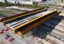 First section of HS2 Saltley Viaduct installed The first installed section of the HS2 Saltley Viaduct