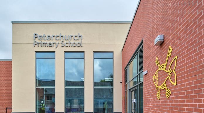 Construction of Peterchurch Primary School completed three weeks early