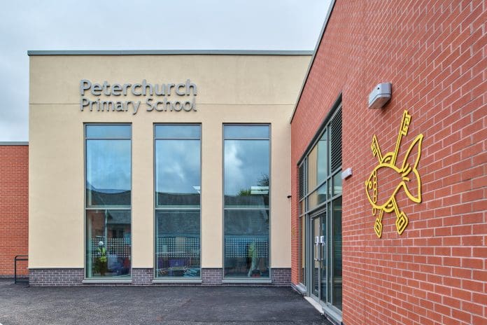 Construction of Peterchurch Primary School completed three weeks early
