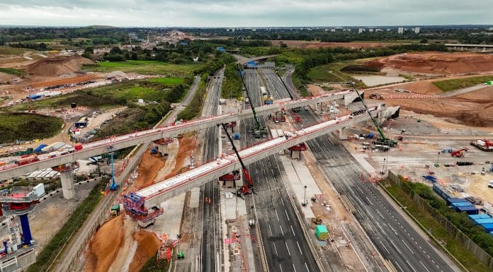 HS2’s M42 viaduct lifts enter final stage of construction
