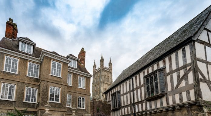 Heritage construction skills concern buildings considered to be of historical significance, such as these buildings in Gloucester