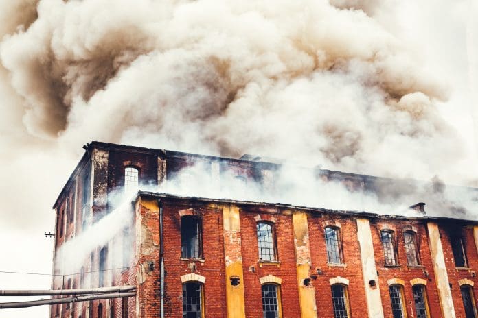 Fire In An Old Building Government announces new fire minister to create safer buildings