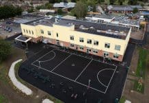 First phase of construction completed at Broomhill Junior School in Nottingham