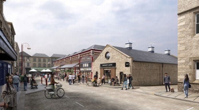 £16.5m refurbishment of Huddersfield Market underway